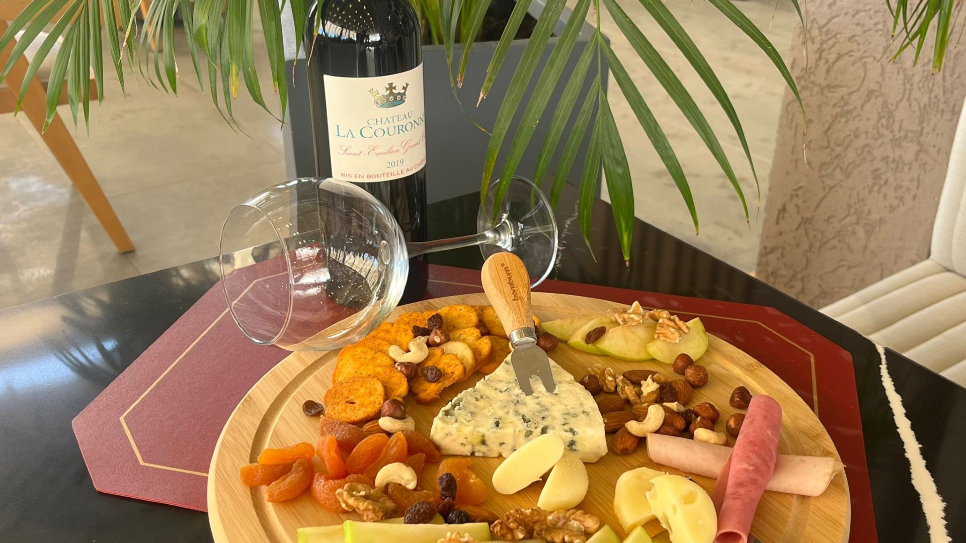 ŞARAP & PEYNİR TABAĞI -RED görseli