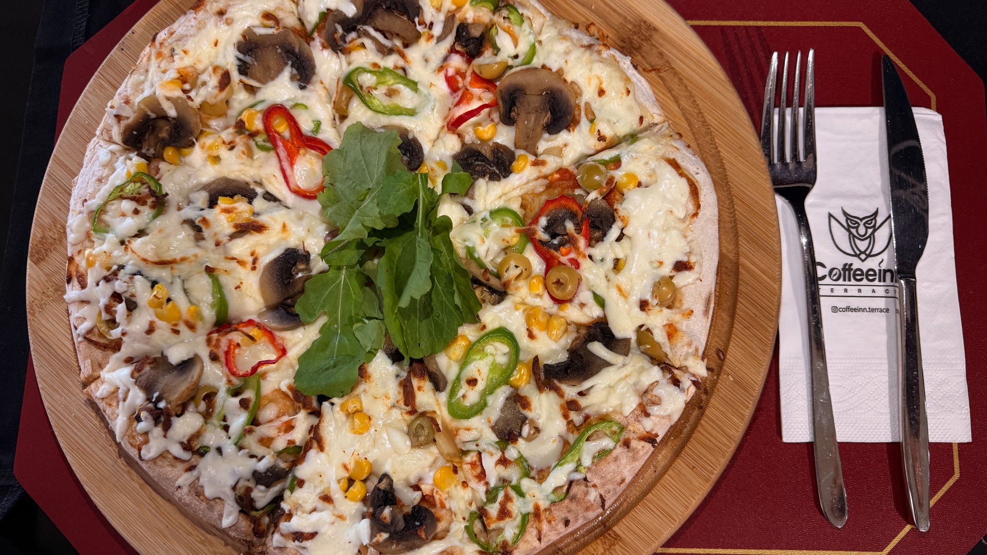 Mantarlı Pizza