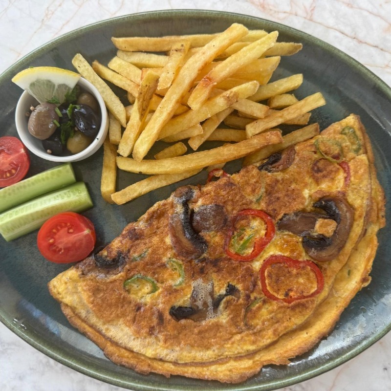 SEBZELİ OMLET