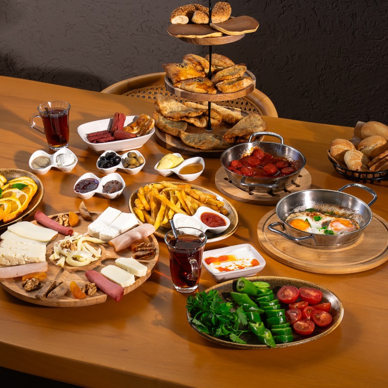 2 KİŞİLİK SERPME KAHVALTI