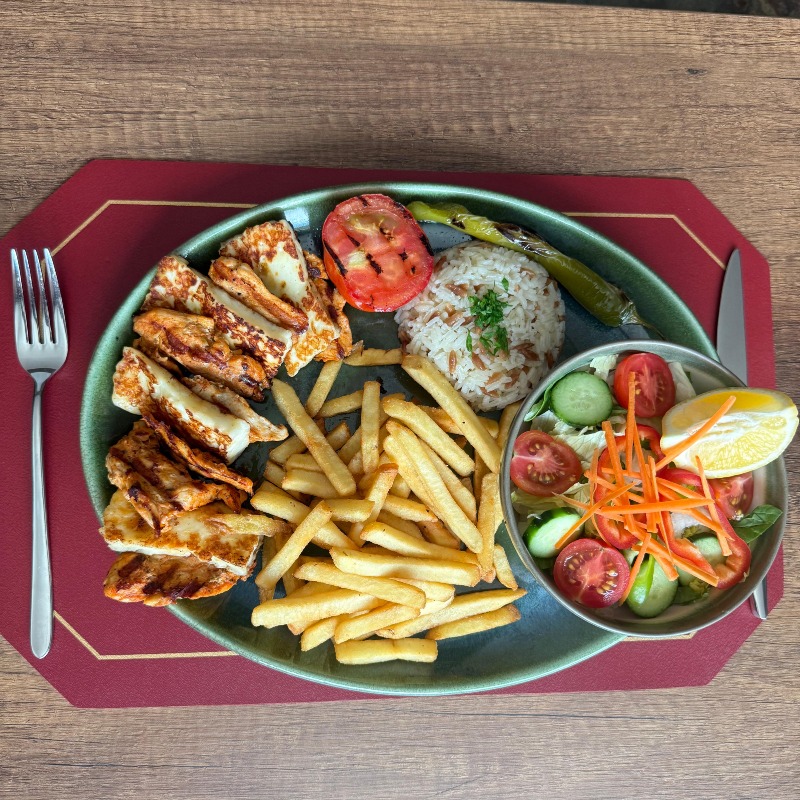 HELLİMLİ IZGARA TAVUK MENÜ